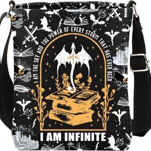 Dragon Rider Crossbody Bag Fantasy Series Gifts for Fans Unisex